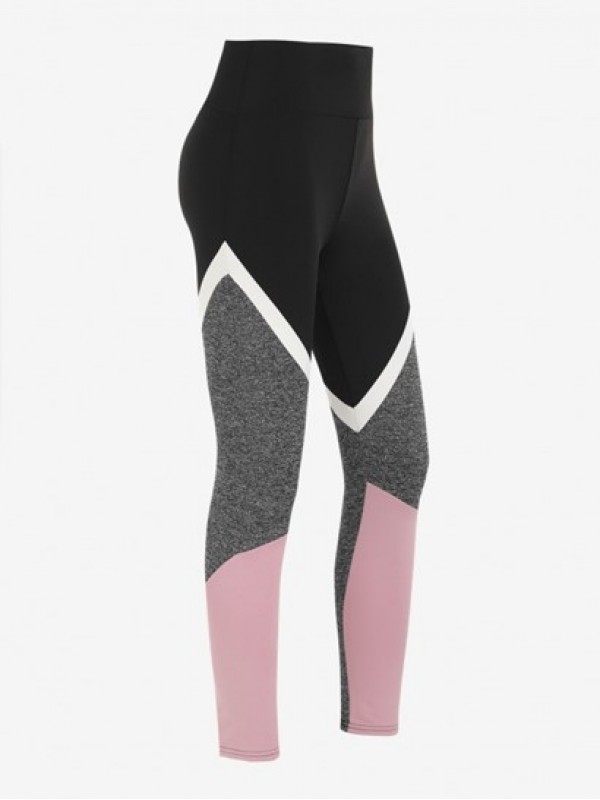 Colorblock High Waist Sports Leggings