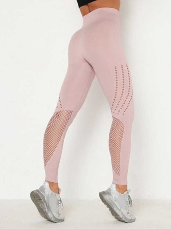 Hollow Out Seamless Quick Drying Gym Leggings