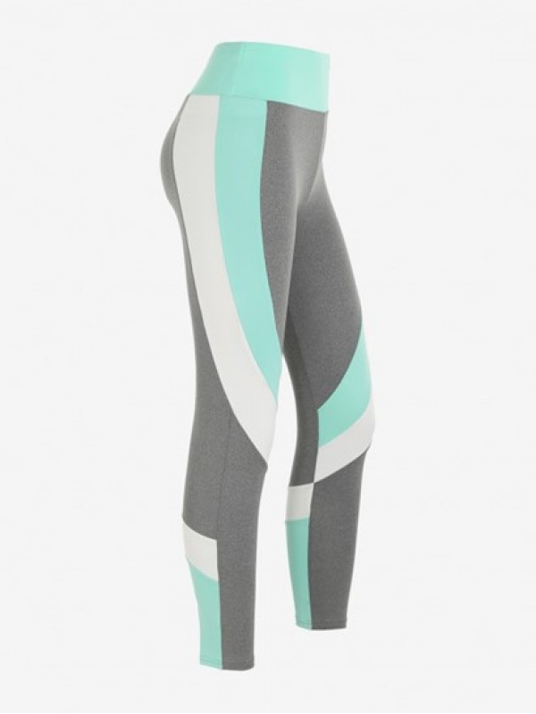 Scrunch Butt Colorblock Sports Leggings