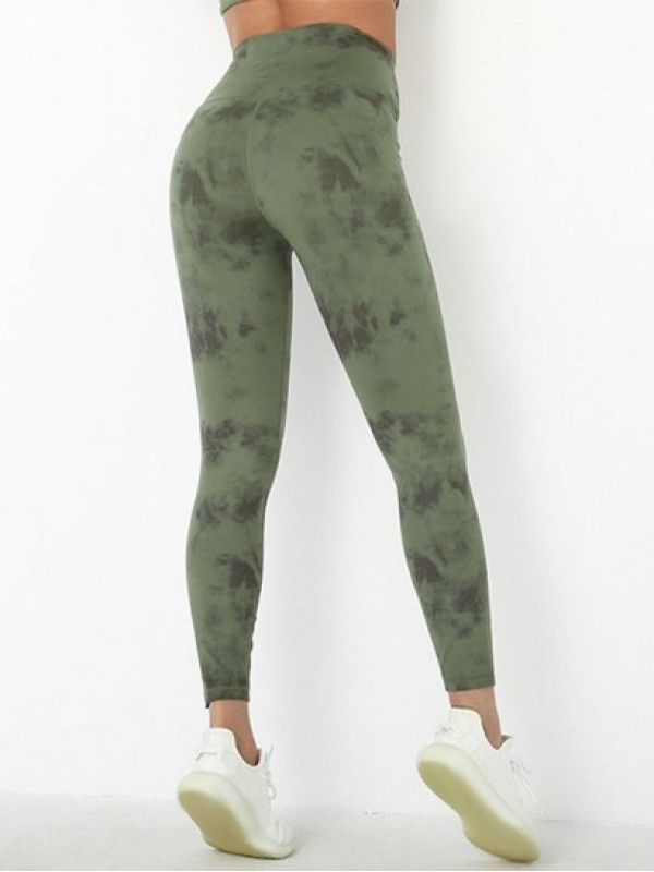 Tie Dye High Waist Sports Leggings